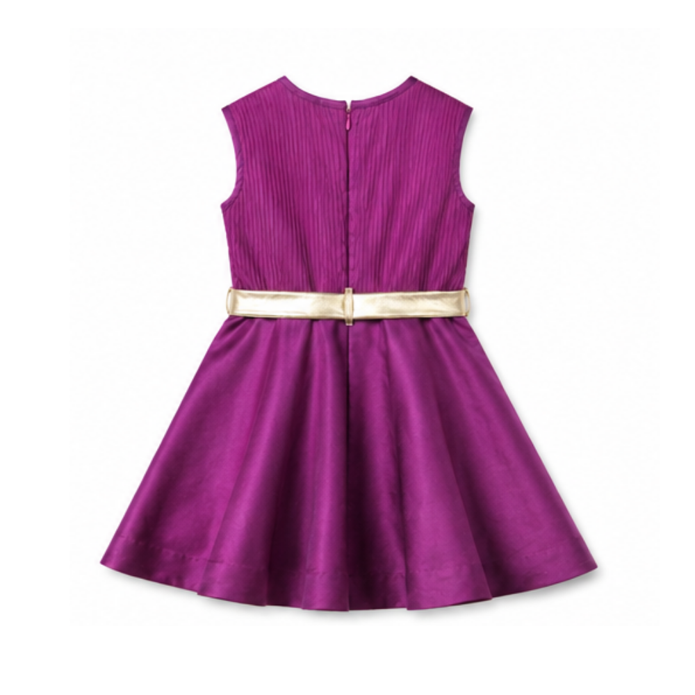 Prepping Purple Frock