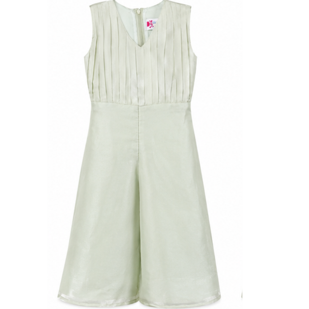 Pleats in line jumpsuit