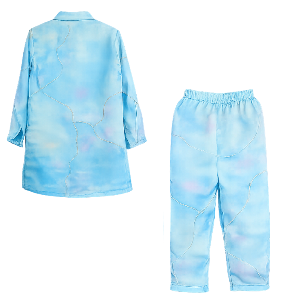 Aqua kurta set