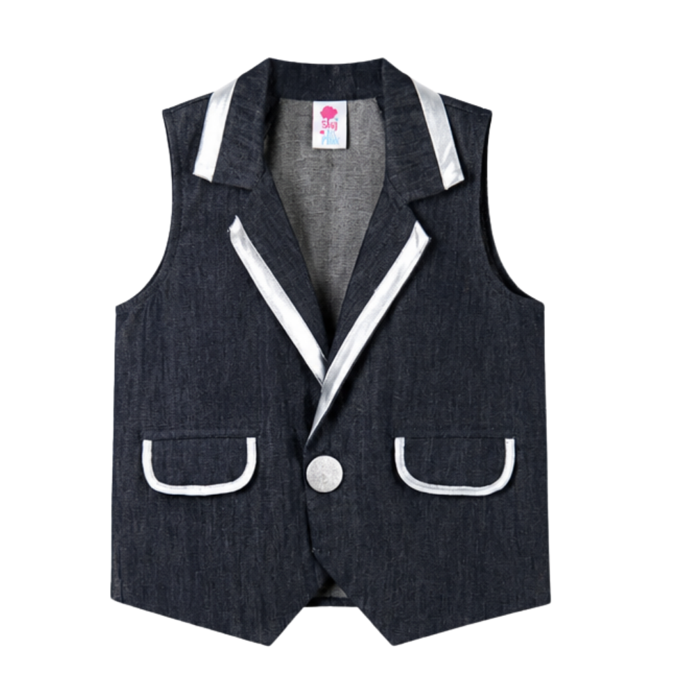 Denim duo waistcoat