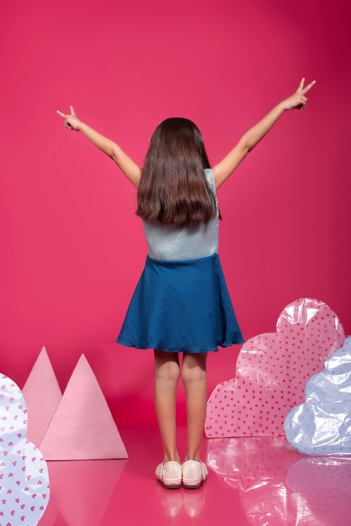 ⁠Head in the cloud frock