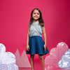 ⁠Head in the cloud frock
