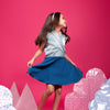 ⁠Head in the cloud frock