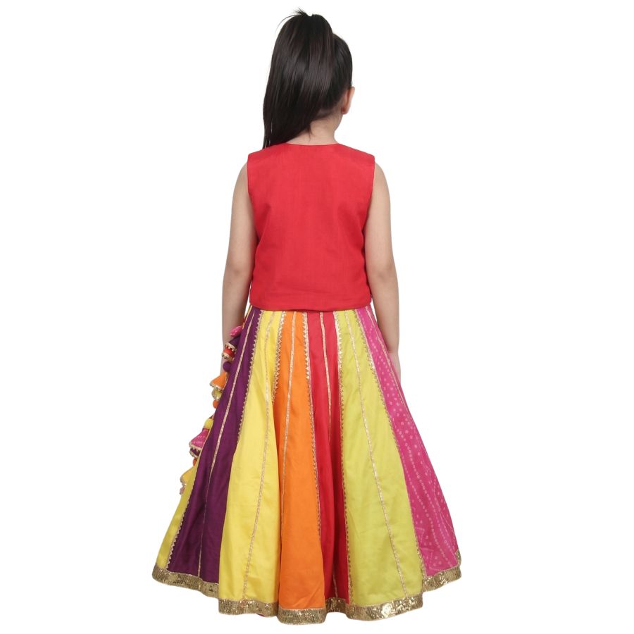 Satrangi Lehenga