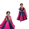 ⁠Boho in denim’s lehenga
