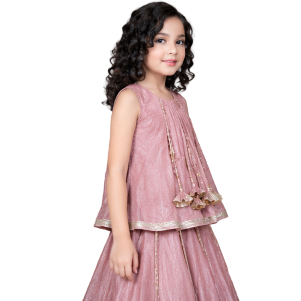 Gota waterfall lehenga