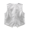 ⁠Shimmer in silver waistcoat