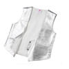 ⁠Shimmer in silver waistcoat
