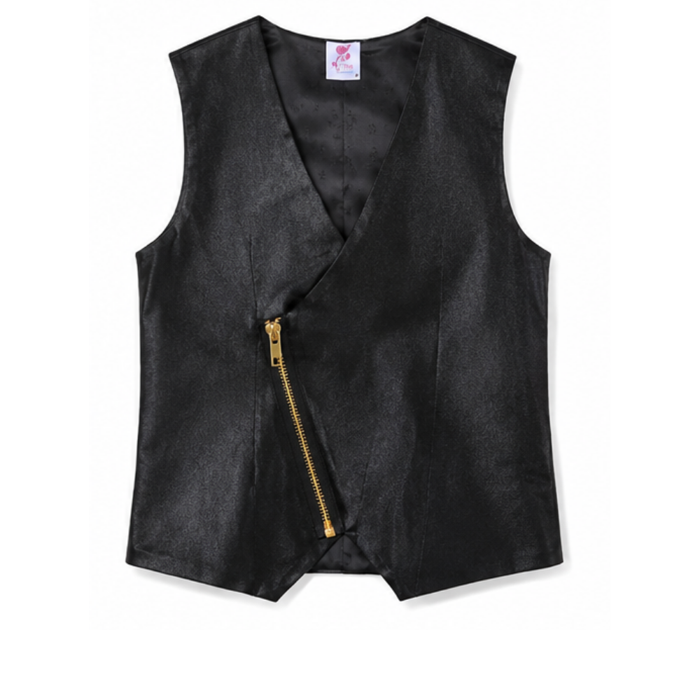 ⁠Black rage waistcoat