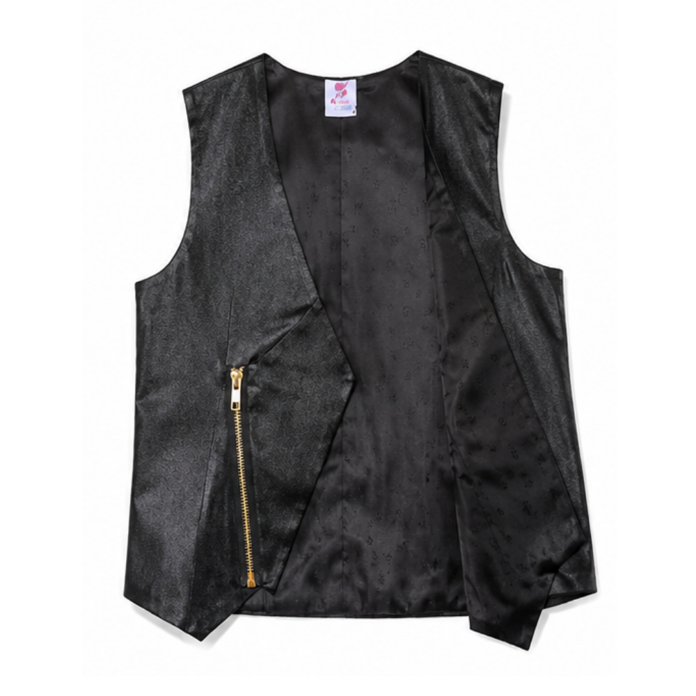 ⁠Black rage waistcoat