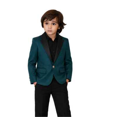 Greetings In Green Blazer