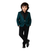 Greetings In Green Blazer