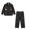 Citrus Crochet Denim Set