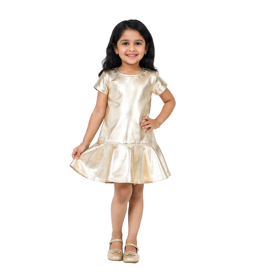 Golden Glow Frock