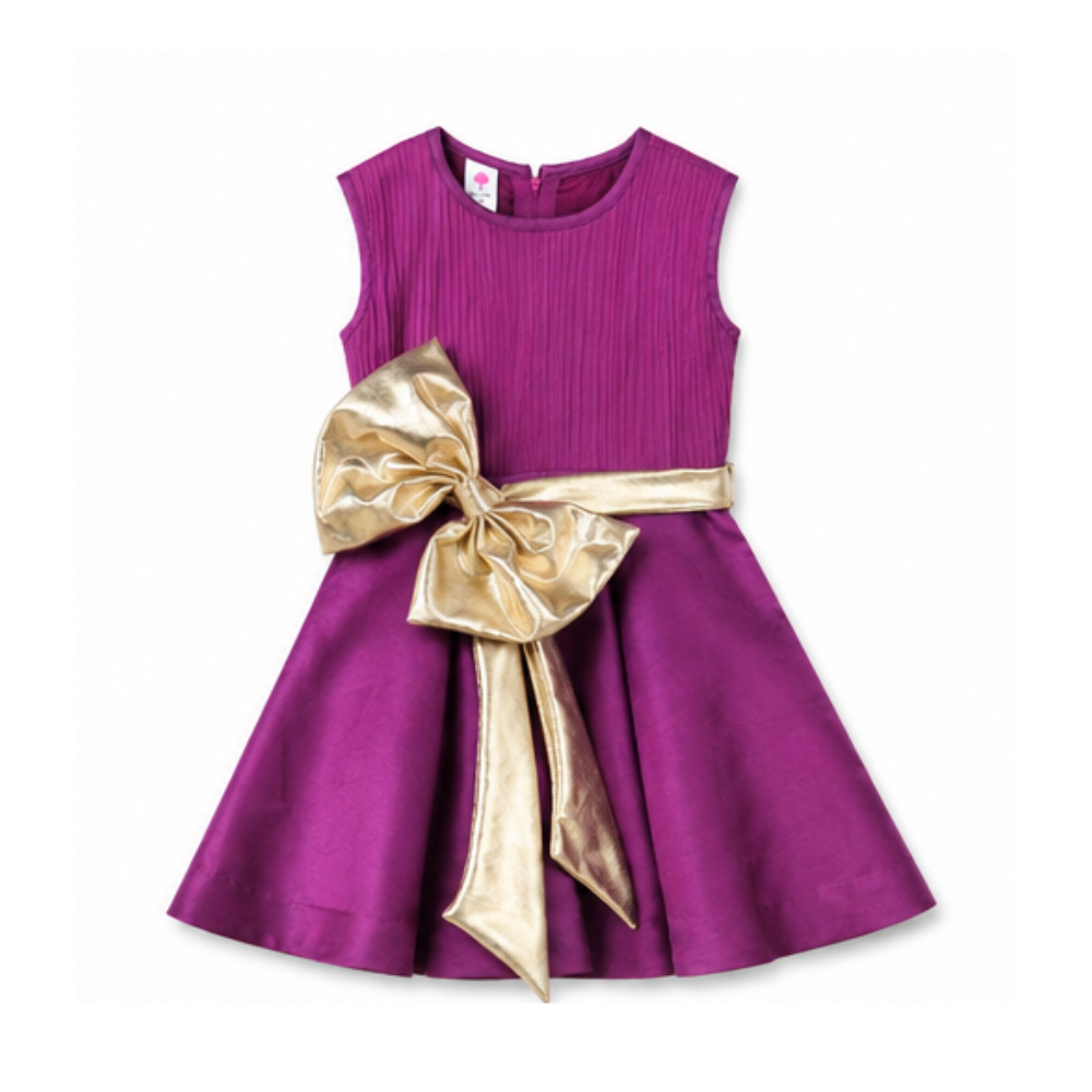 Prepping Purple Frock
