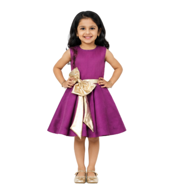 Prepping Purple Frock