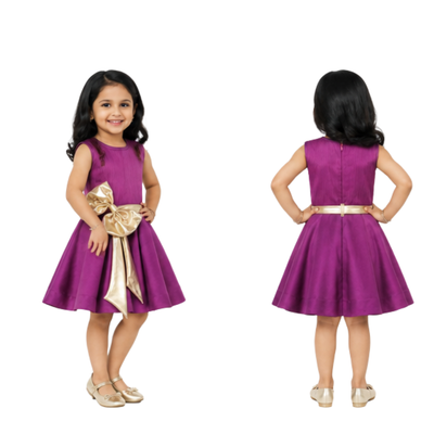 Prepping Purple Frock