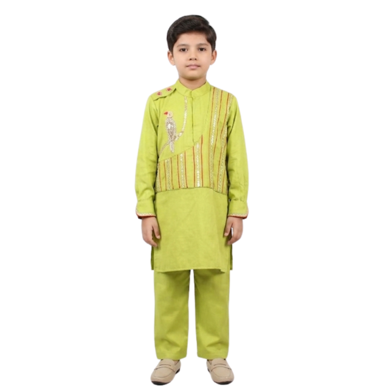 Perky Penguin Kurta Pajama Set
