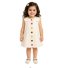 Colour me button frock