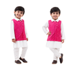 ⁠Bandhani bliss Bandi kurta set