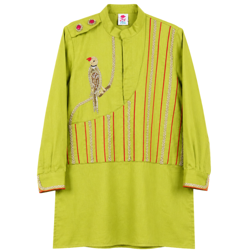 Perky Penguin Kurta Pajama Set