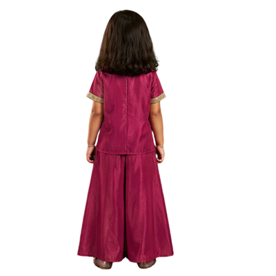 ⁠Ghungroo jumping gota jumpsuit