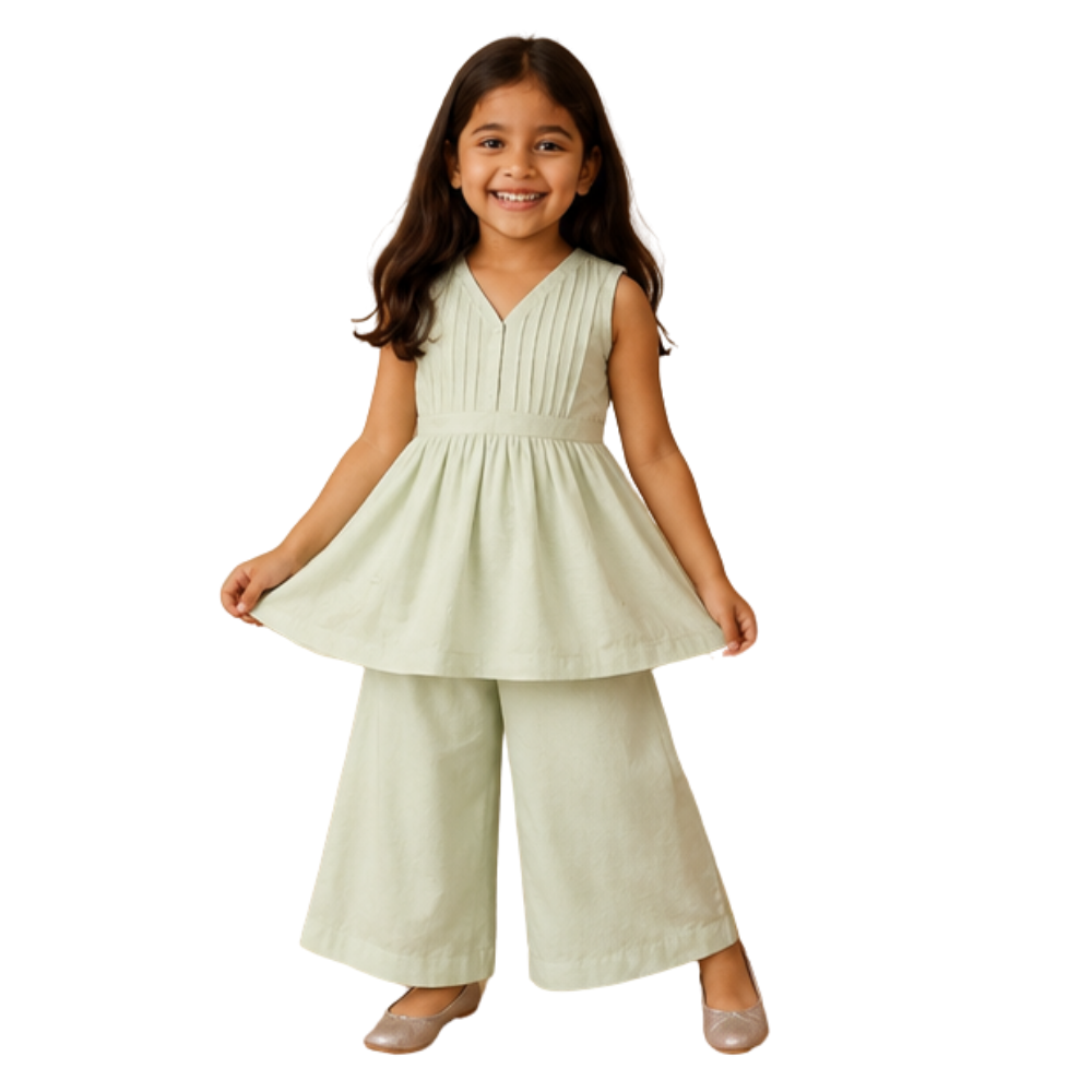 ⁠Pleats in line jumpsuit
