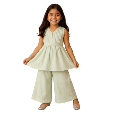 ⁠Pleats in line jumpsuit