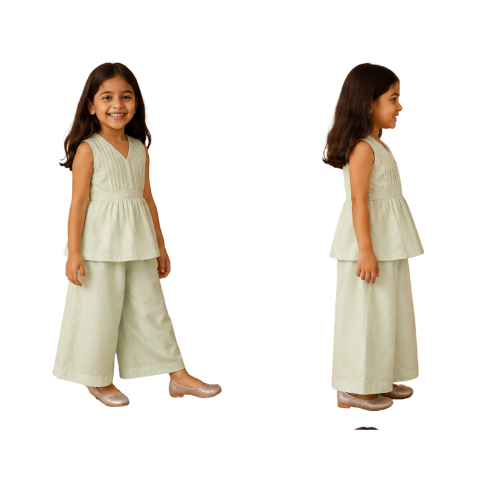 ⁠Pleats in line jumpsuit