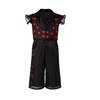 ⁠Little red hearts jumpsuit