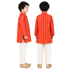 ⁠Marry me orange kurta set