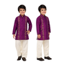 ⁠Border jamming kurta set