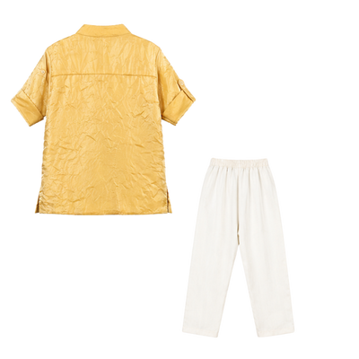 ⁠Weave in kurta set