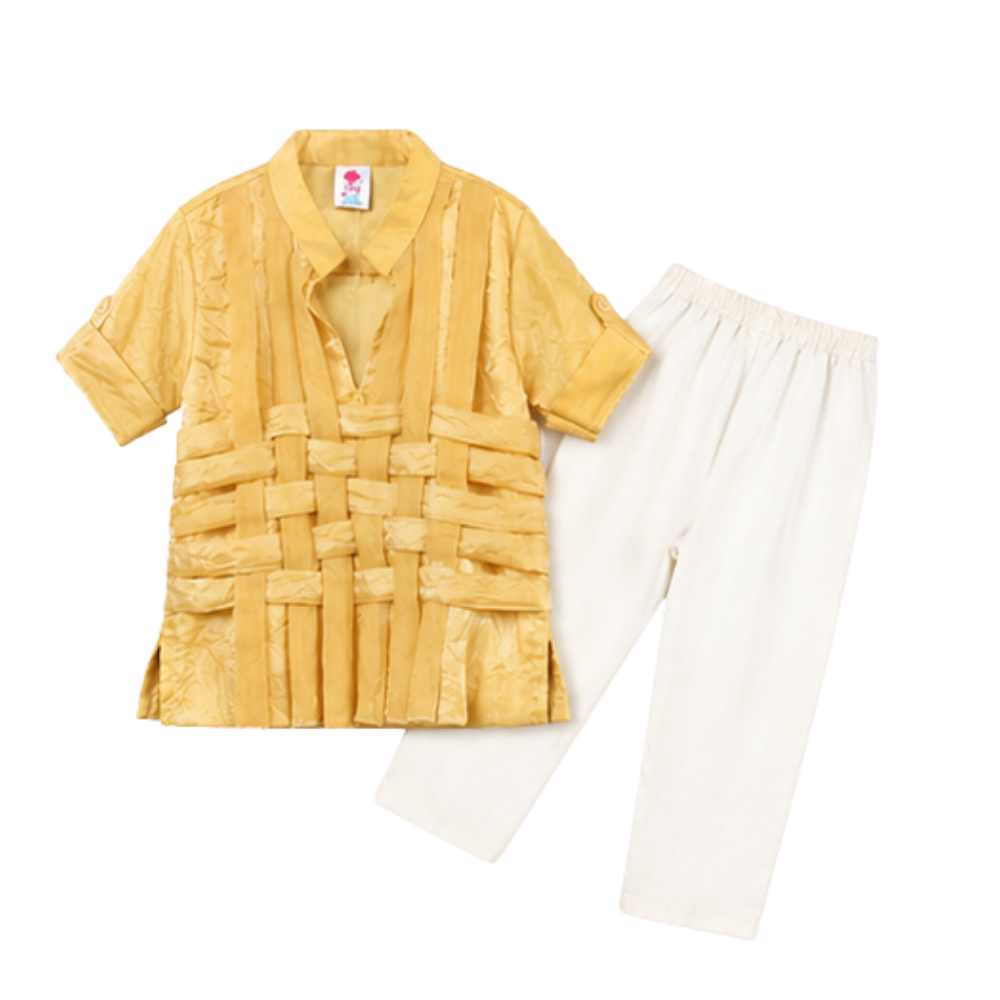 ⁠Weave in kurta set