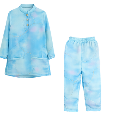 ⁠Aqua kurta set