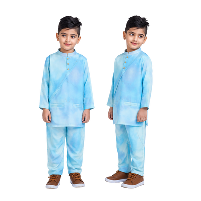 ⁠Aqua kurta set