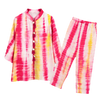 ⁠Shibori tie dye kurta set
