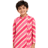 ⁠Pink Leheriya kurta set