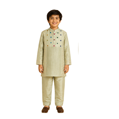 Flowers of Kutch Kurta pajama set