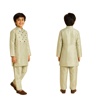Flowers of Kutch Kurta pajama set