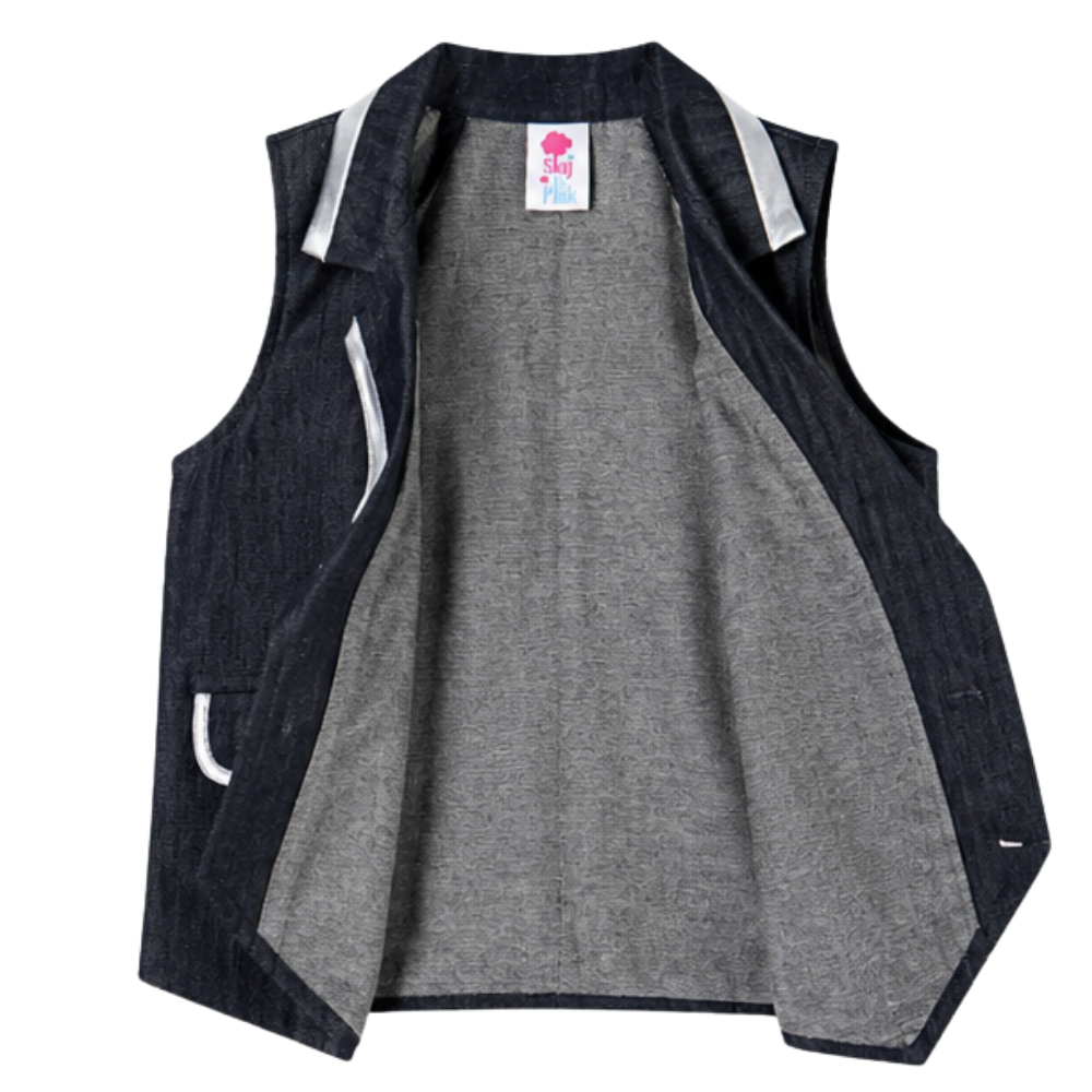 ⁠Denim duo waistcoat