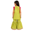 Perky Parrot Kurta Sharara