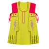 Perky Parrot Kurta Sharara