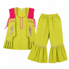 Perky Parrot Kurta Sharara